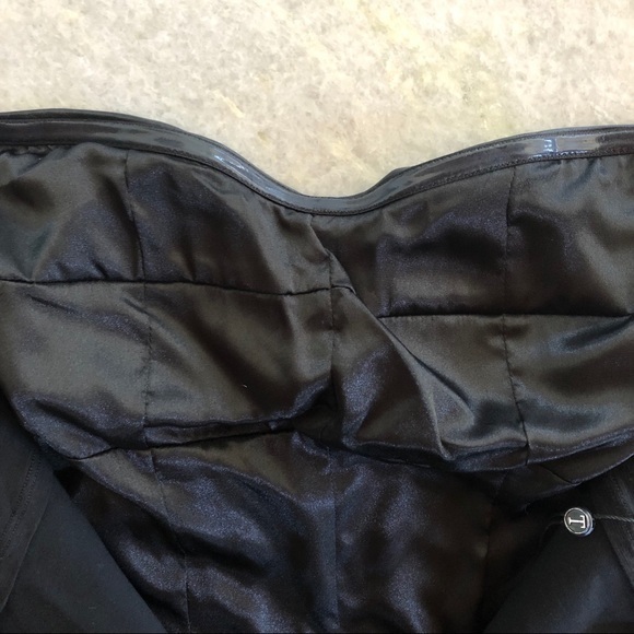 NWT Tart leather ponte strapless dress size M - Picture 6 of 7